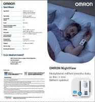 Omron NightView pro měření tlaku ve dne i v noci (během spánku)