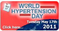 World Hypertension Day -  17th May 2011 - Světový den hypertenze