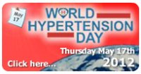 World Hypertension Day - 17th May 2012 - Světový den hypertenze