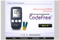 Bezkodovací glukometr pro snadné a rychlé změření glukózy SD-Codefree
