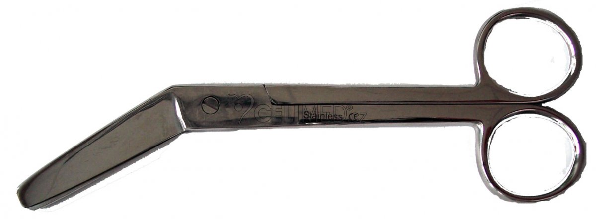 Nůžky do lékárničky - se sklonem 13-939, 15cm