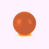 Gymy Over-ball, prům. 25 cm (v PE obalu) -oranžový