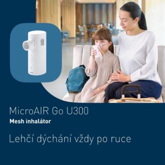 Inhalátor OMRON Micro Air Go (U300)